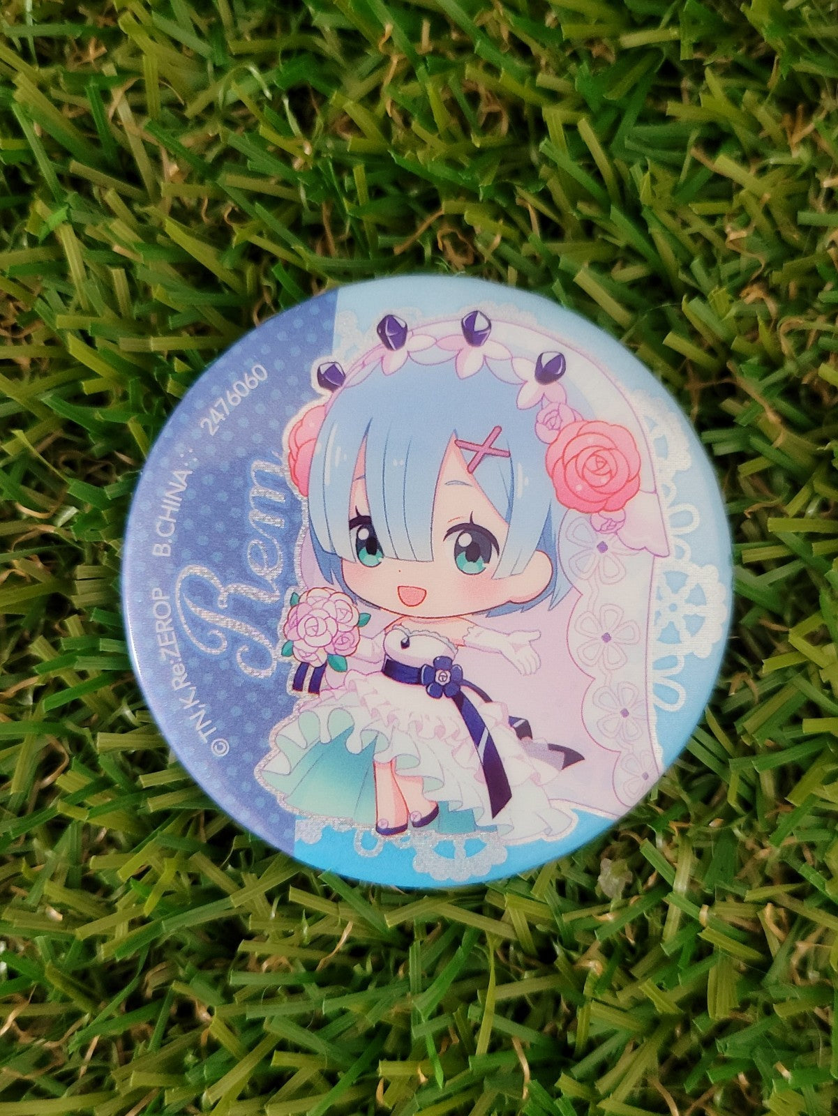 Re:Zero Rem Button Nippon4U
