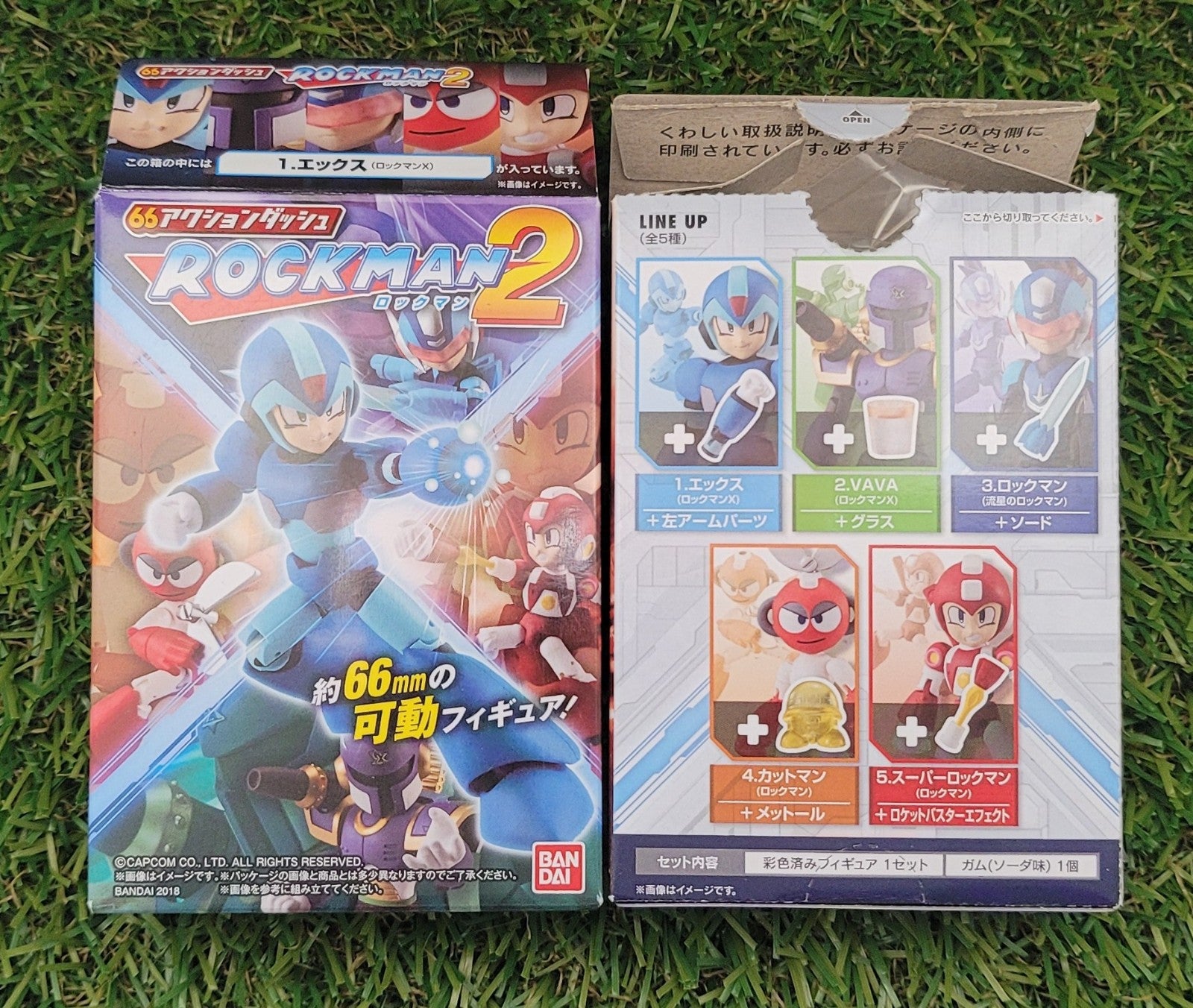 Mega Man / Rockman Action Dash Figuren Komplettset Nippon4U