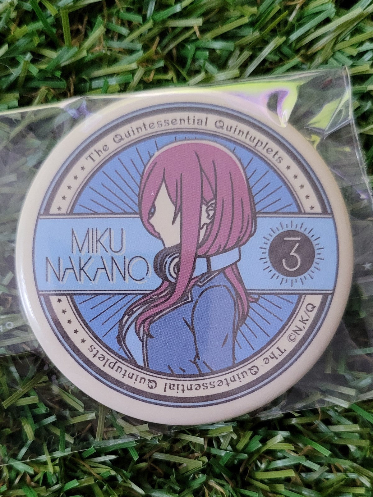 The Quintessential Quintuplets Miku Button Nippon4U