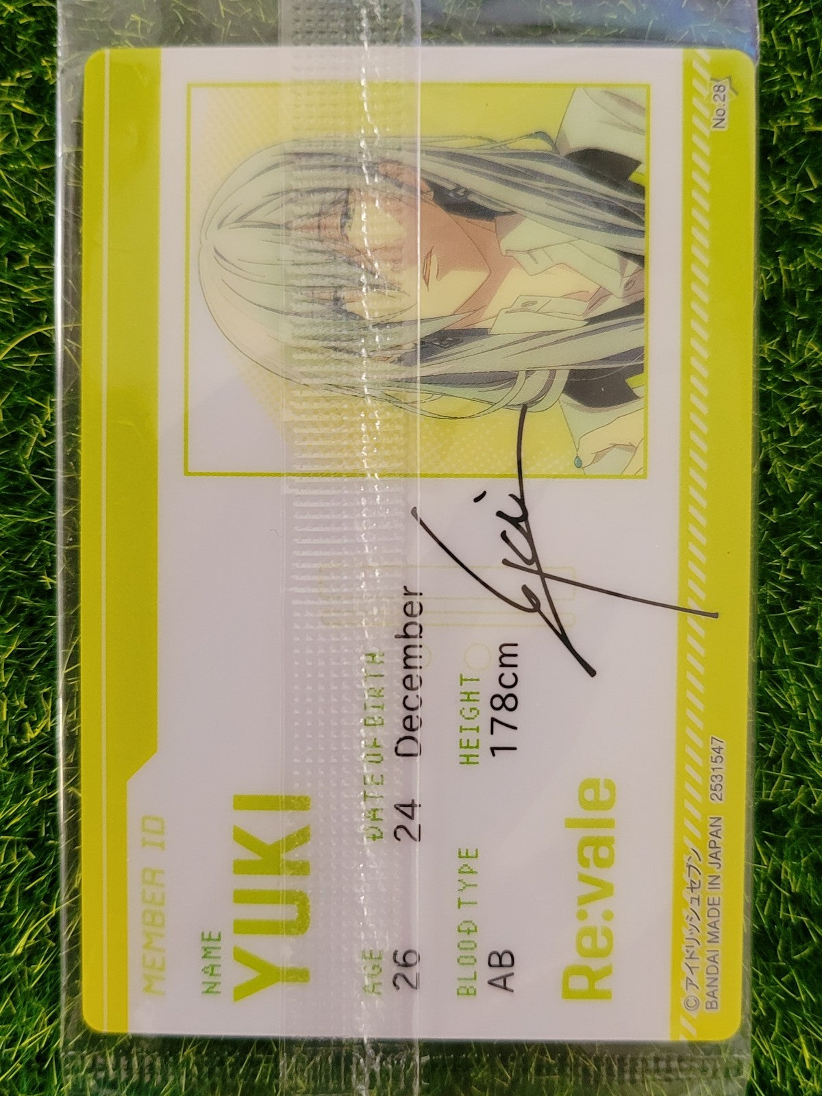 Idolish7 Yuki Sammelkarte Nippon4U