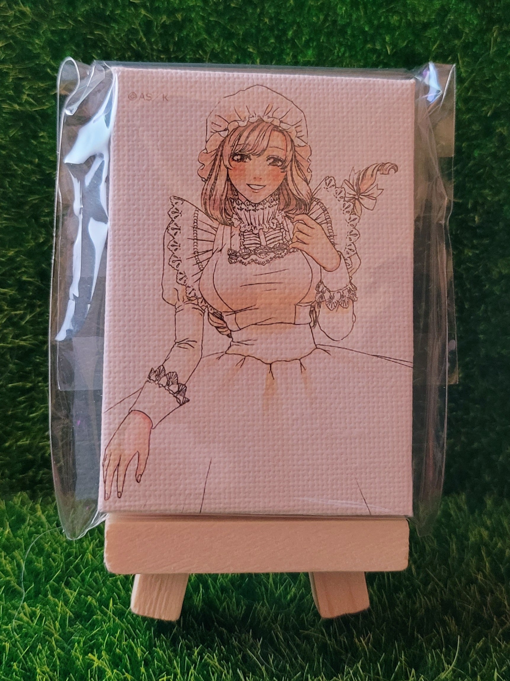 Cells at Work Mini Leinwandbild Nippon4U