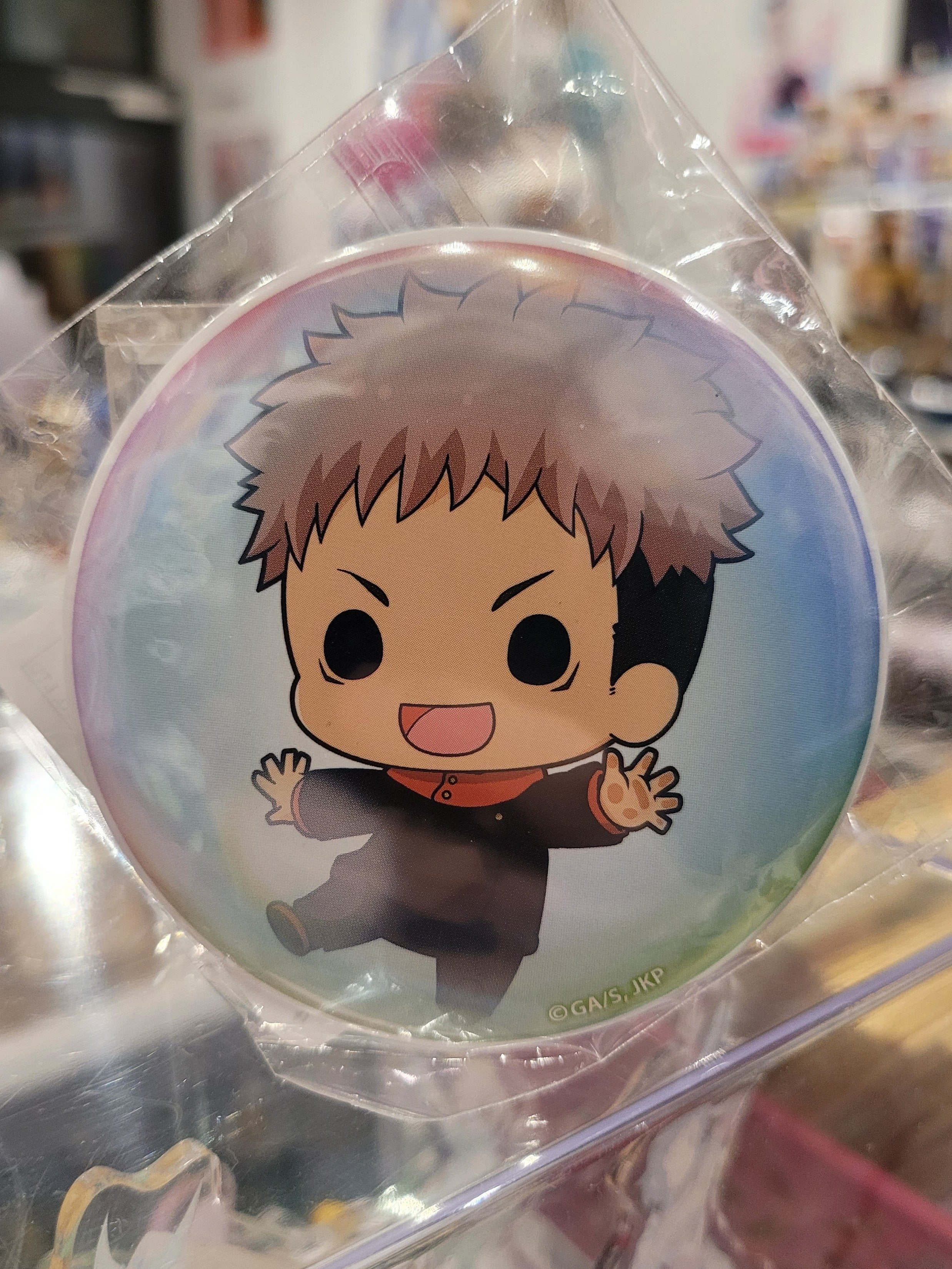 Jujutsu Kaisen Yuji Itadori Button Nippon4U