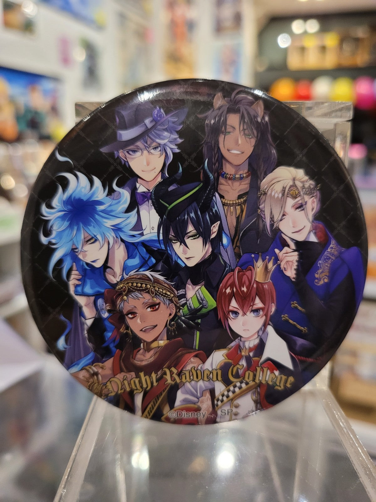 Twisted Wonderland Night Raven College Button Nippon4U