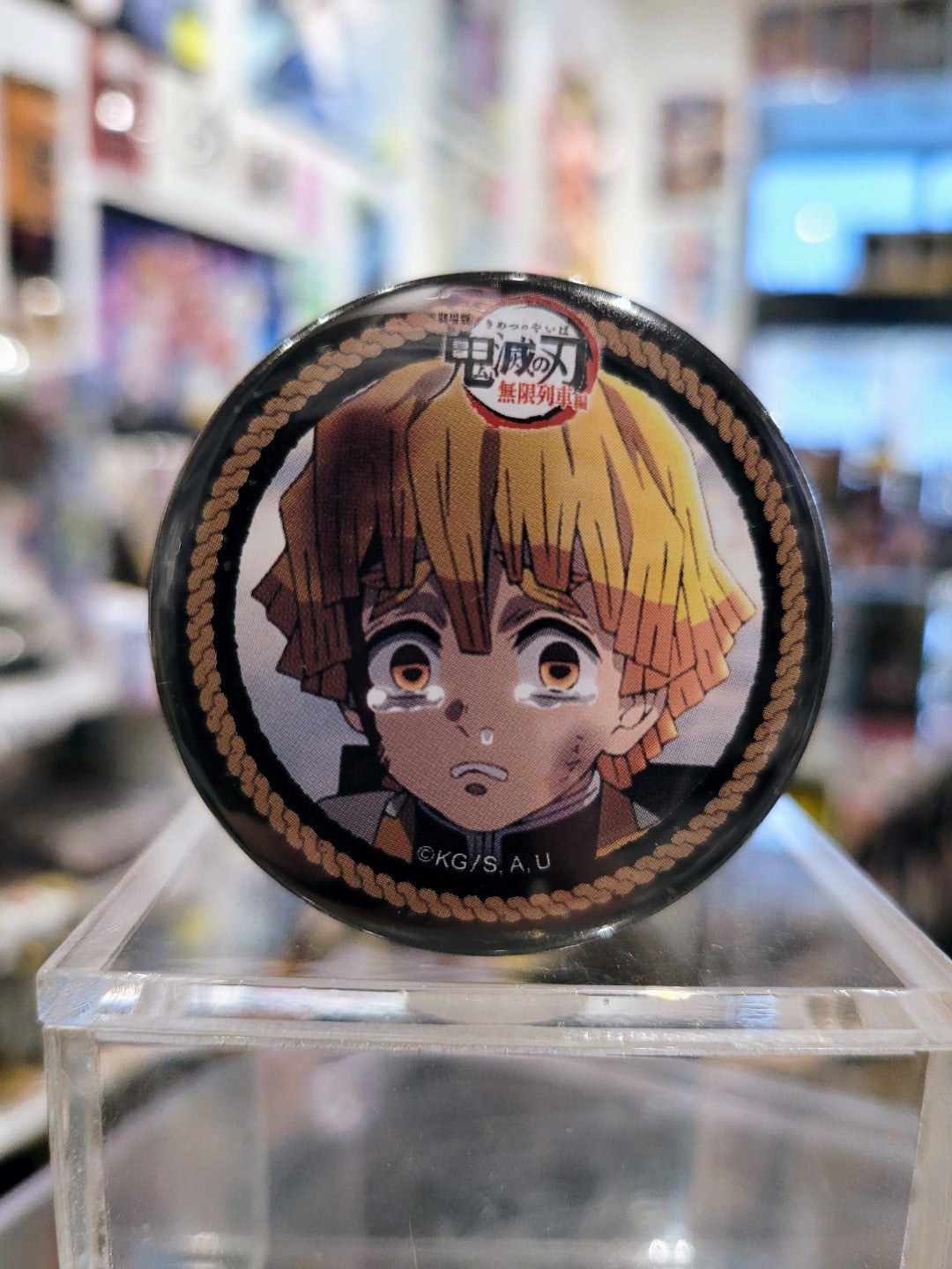 Demon Slayer Zenitsu Button Nippon4U