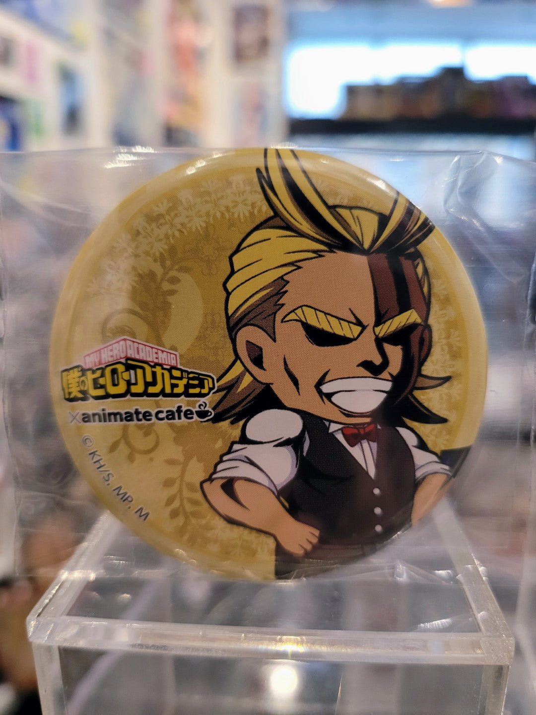 My Hero Academia All Might Button Nippon4U