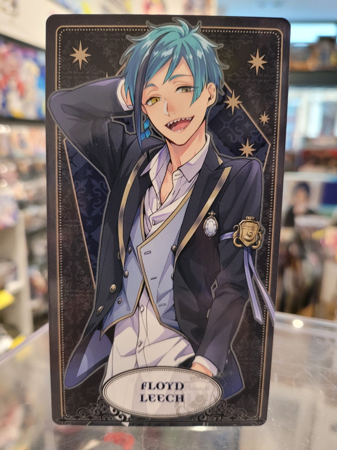 Twisted Wonderland Floyed Leech große Sammelkarte Nippon4U