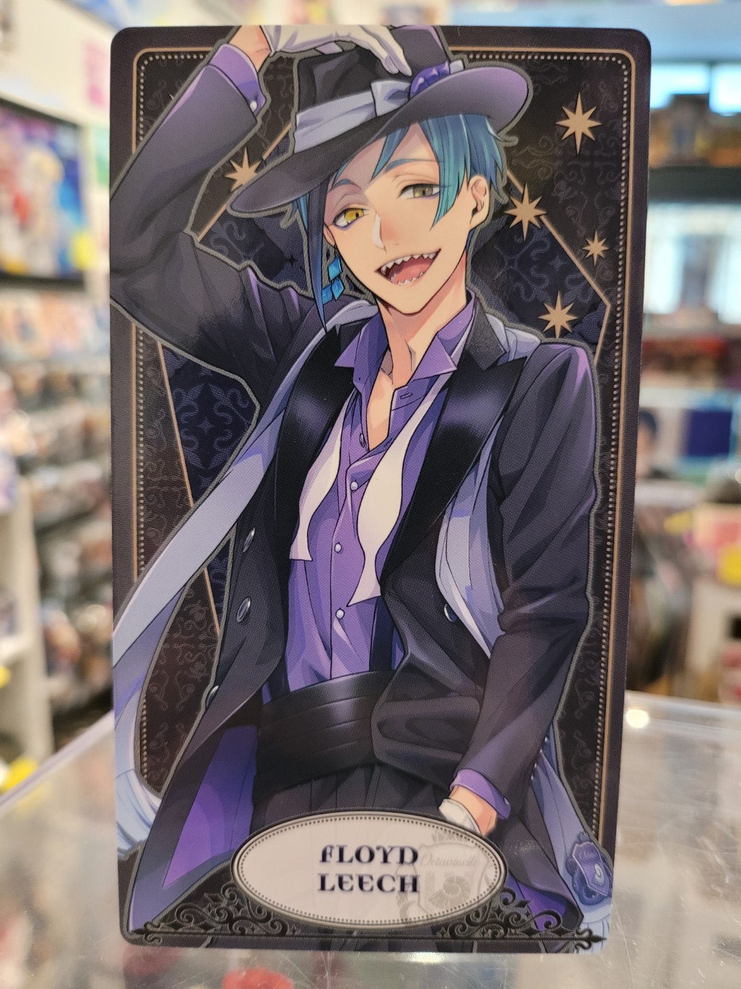 Twisted Wonderland Floyed Leech große Sammelkarte Nippon4U
