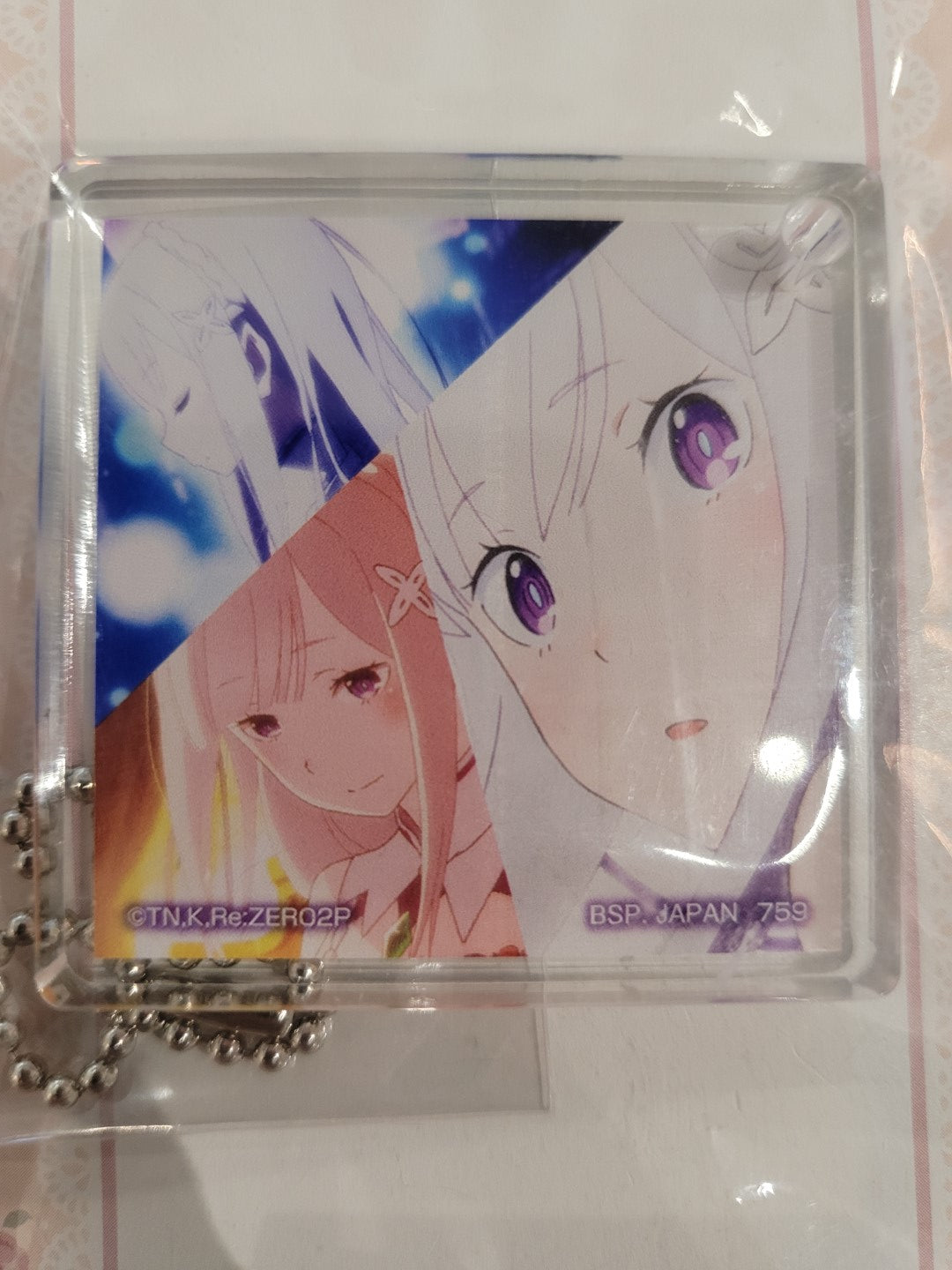 Re:Zero Emilia Anhänger / Aufsteller Nippon4U