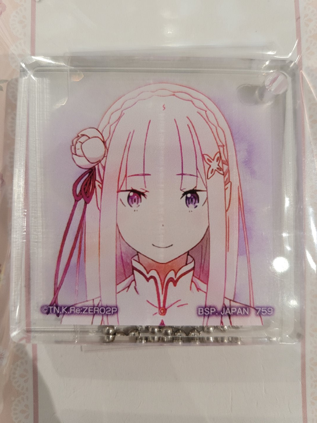 Re:Zero Emilia Anhänger / Aufsteller Nippon4U