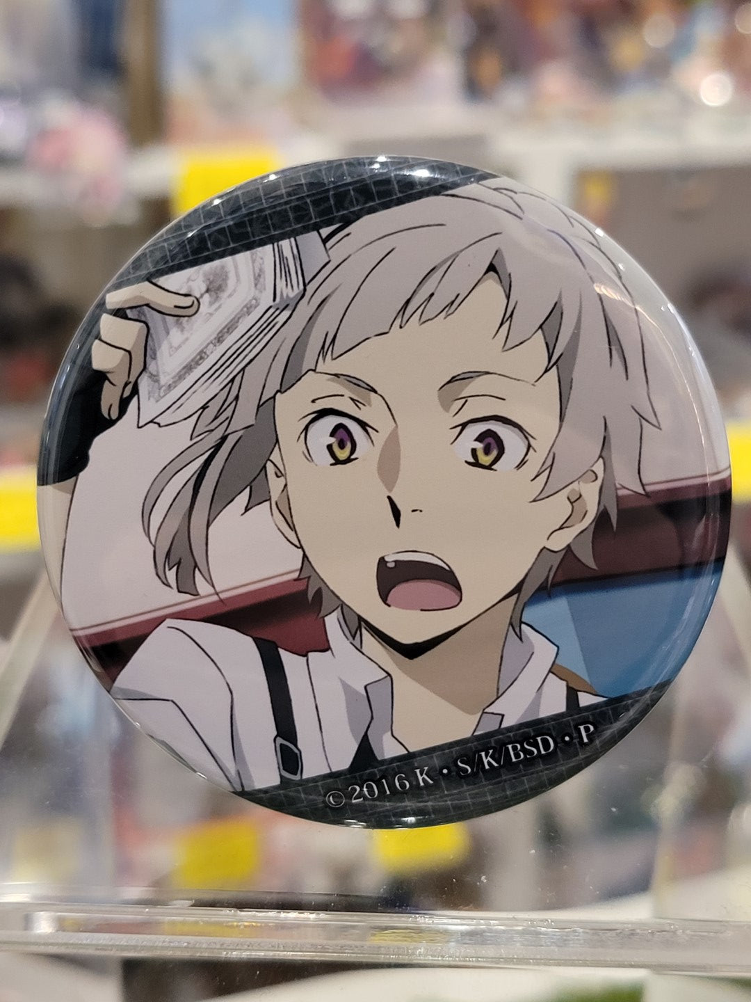 Bungo Stray Dogs Atsushi Nakajima Button