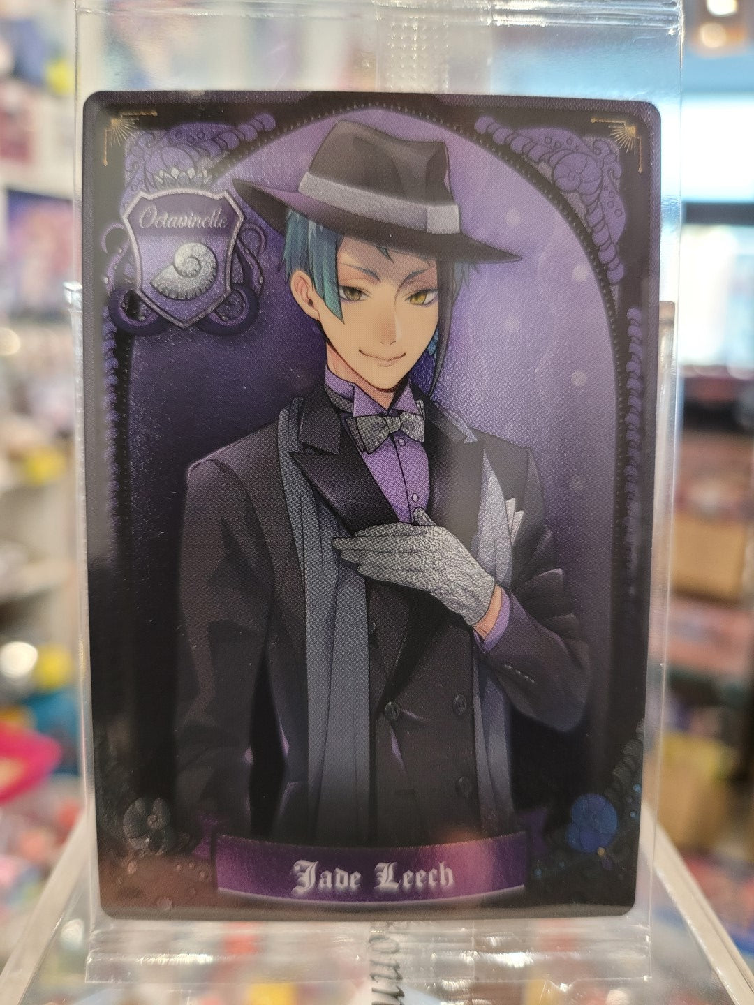 Twisted Wonderland Jade Leech Sammelkarte