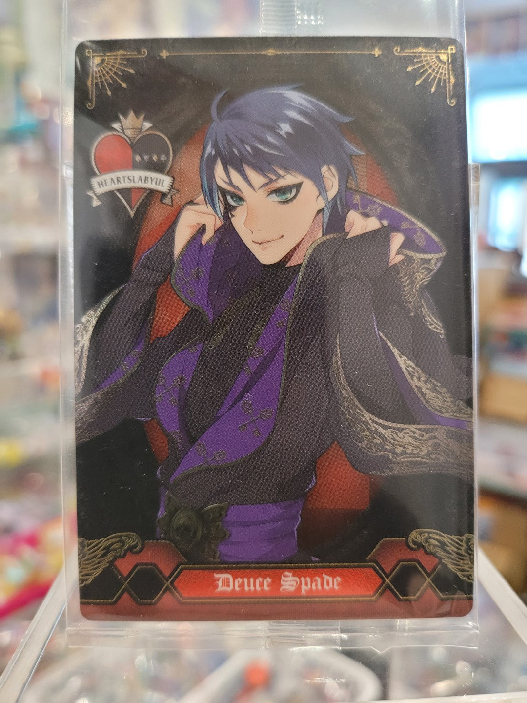 Twisted Wonderland Deuce Spade Sammelkarte