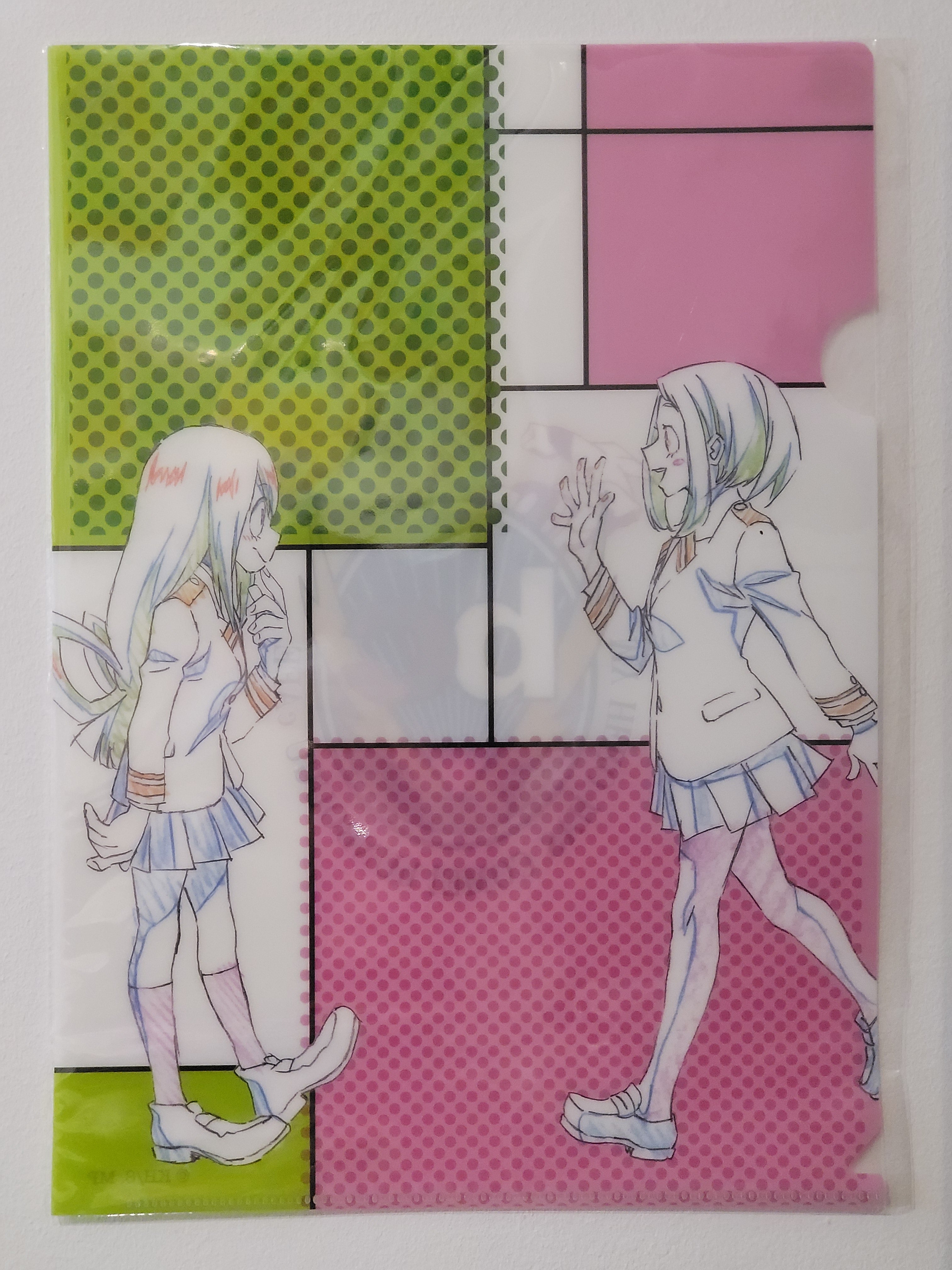 My Hero Academia Ochako & Asui Clearfile