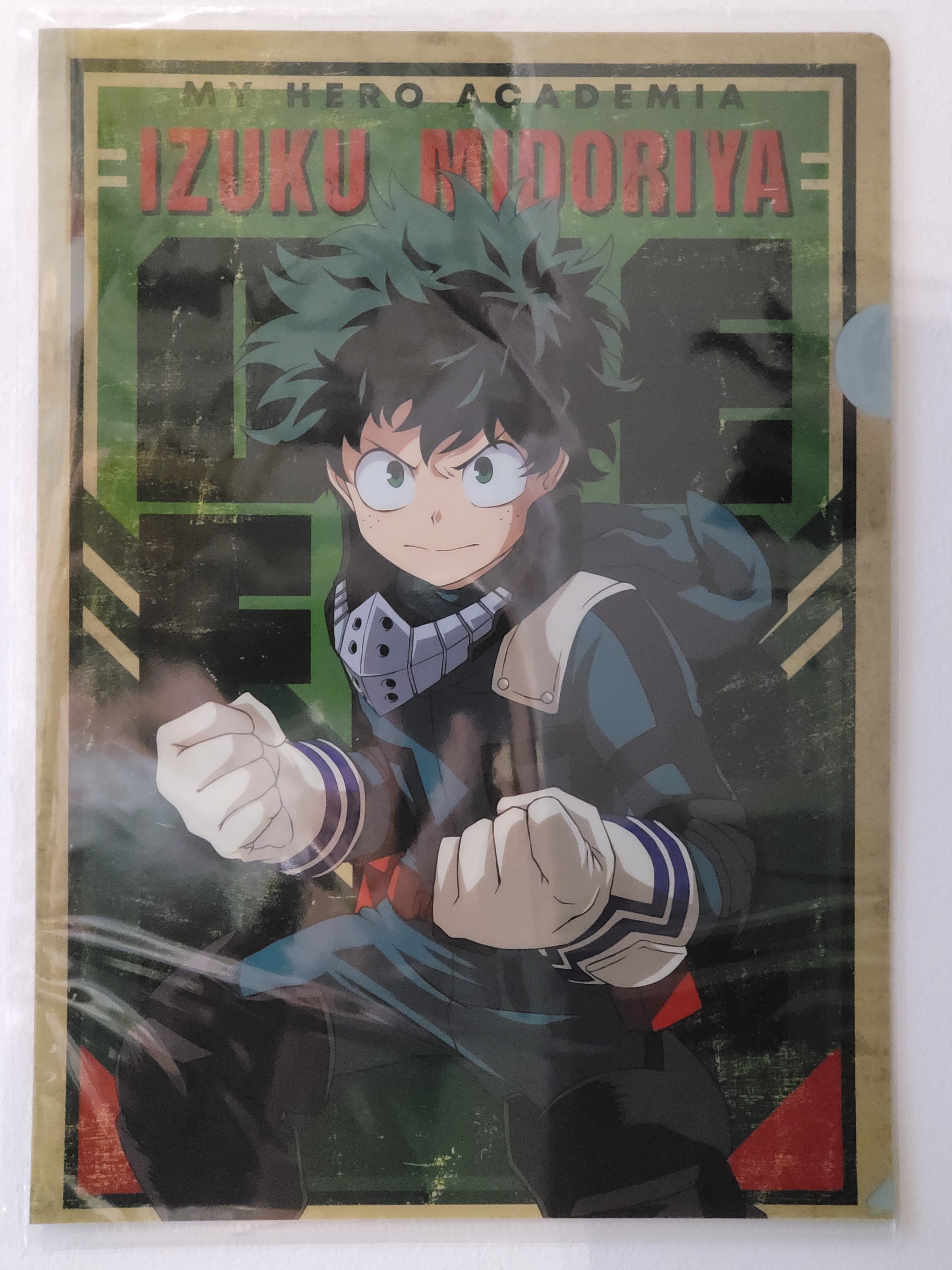 My Hero Academia Midoriya Clearfile