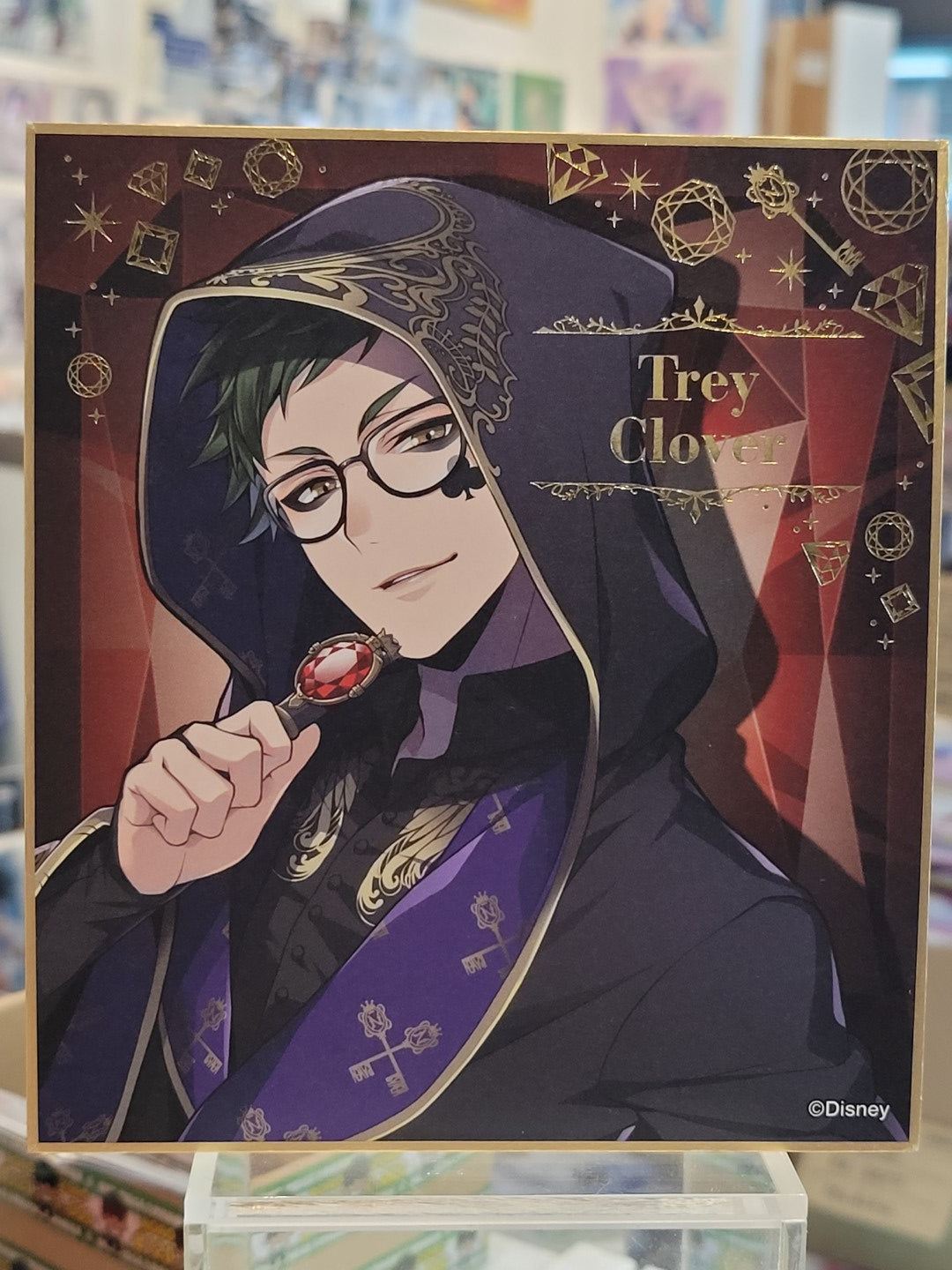 Twisted Wonderland Trey Clover Shikishi