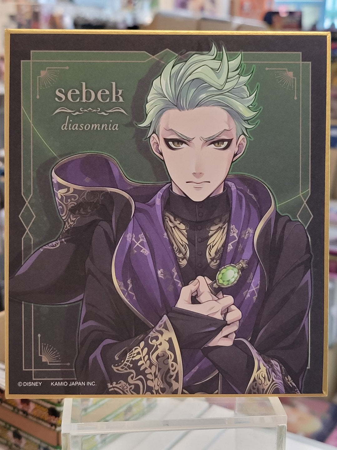 Twisted Wonderland Sebek Zigvolt Shikishi