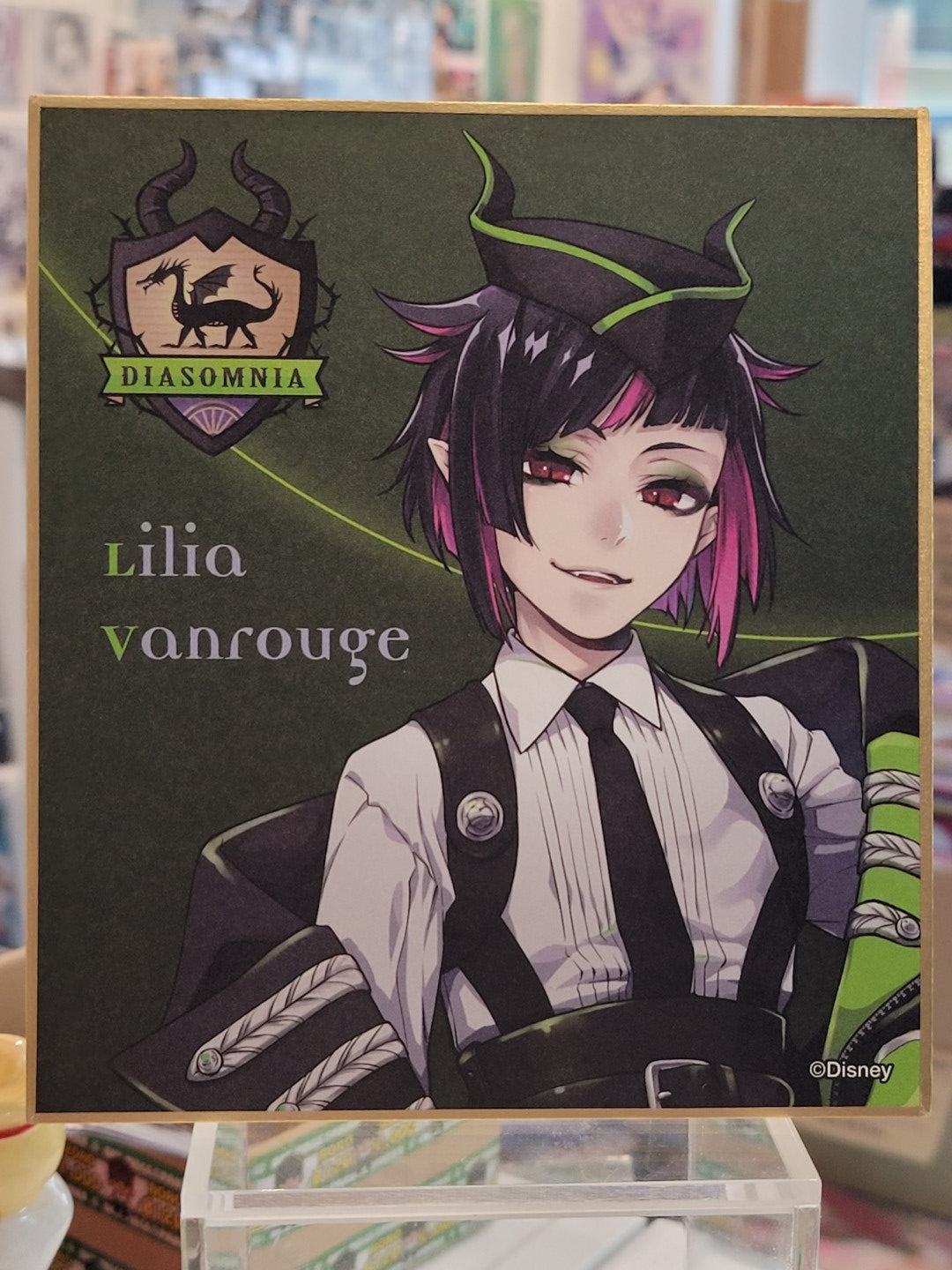 Twisted Wonderland Lilia Vanrouge Shikishi