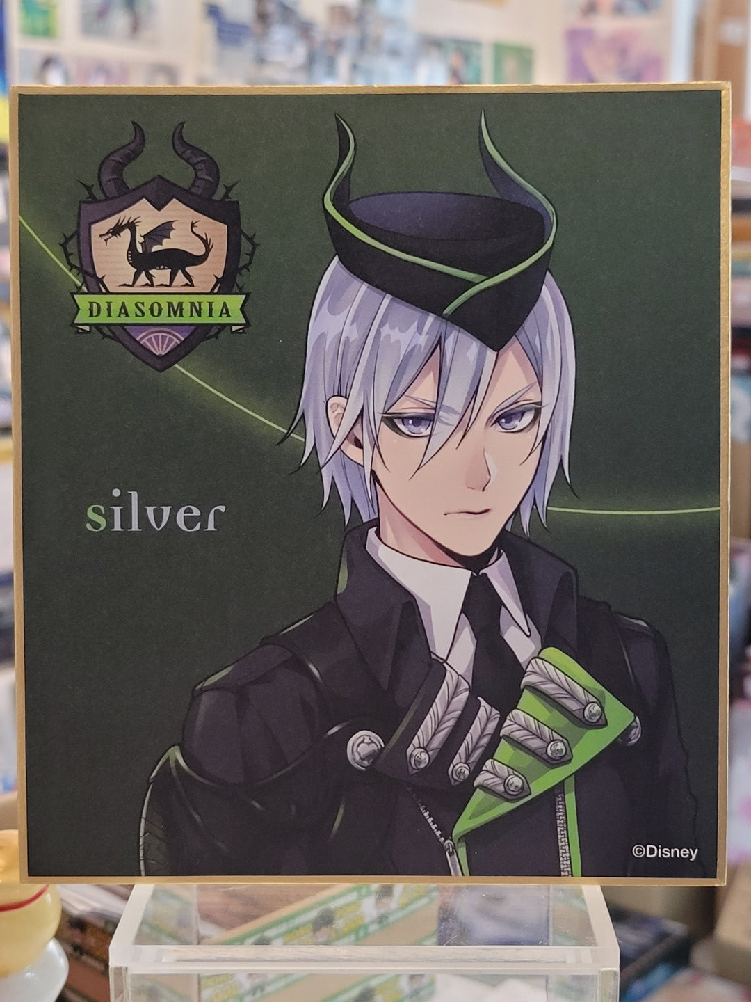 Twisted Wonderland Silver Shikishi