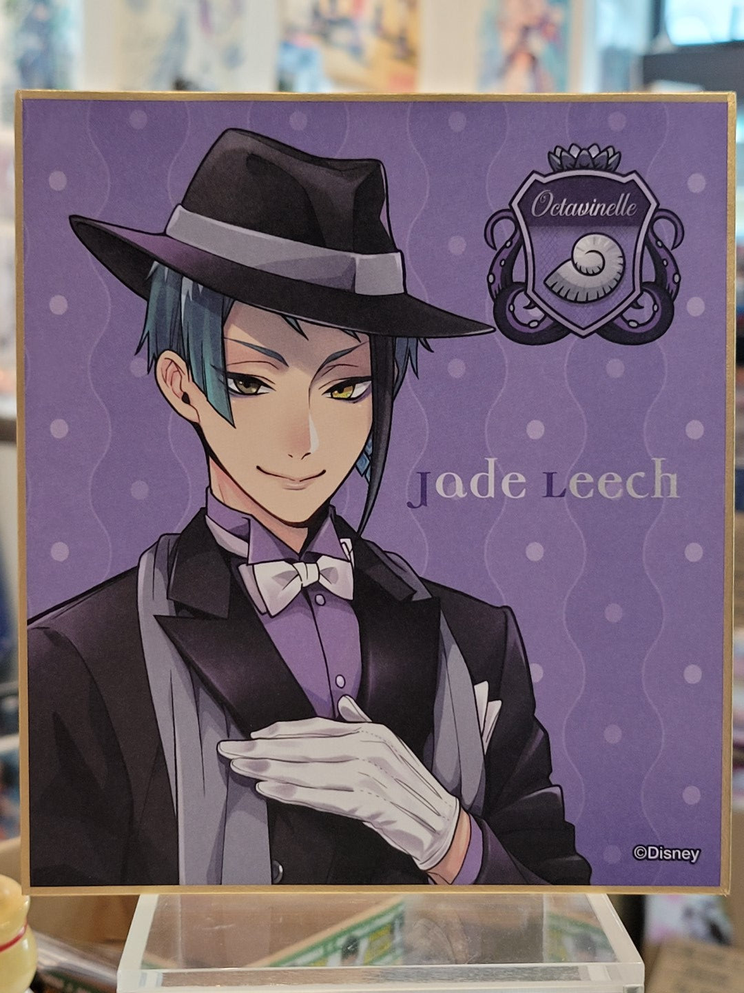 Twisted Wonderland Jade Leech Shikishi