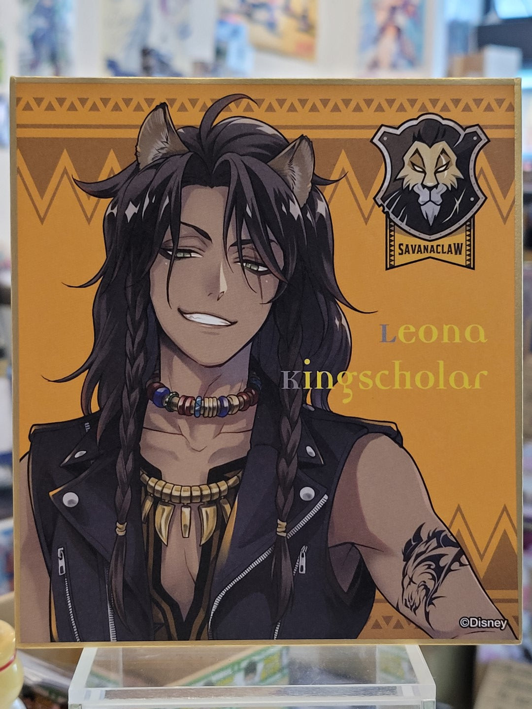 Twisted Wonderland Leona Kingscholar Shikishi