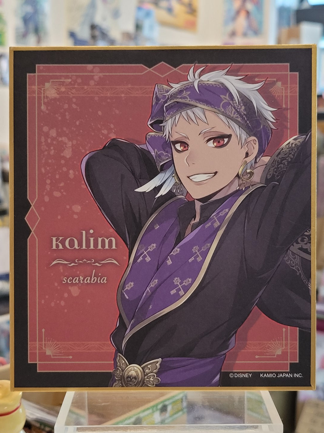 Twisted Wonderland Kalim Al-Asim Shikishi