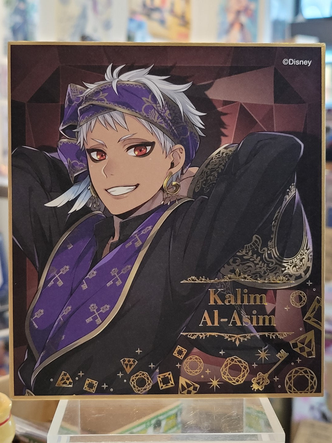 Twisted Wonderland Kalim Al-Asim Shikishi