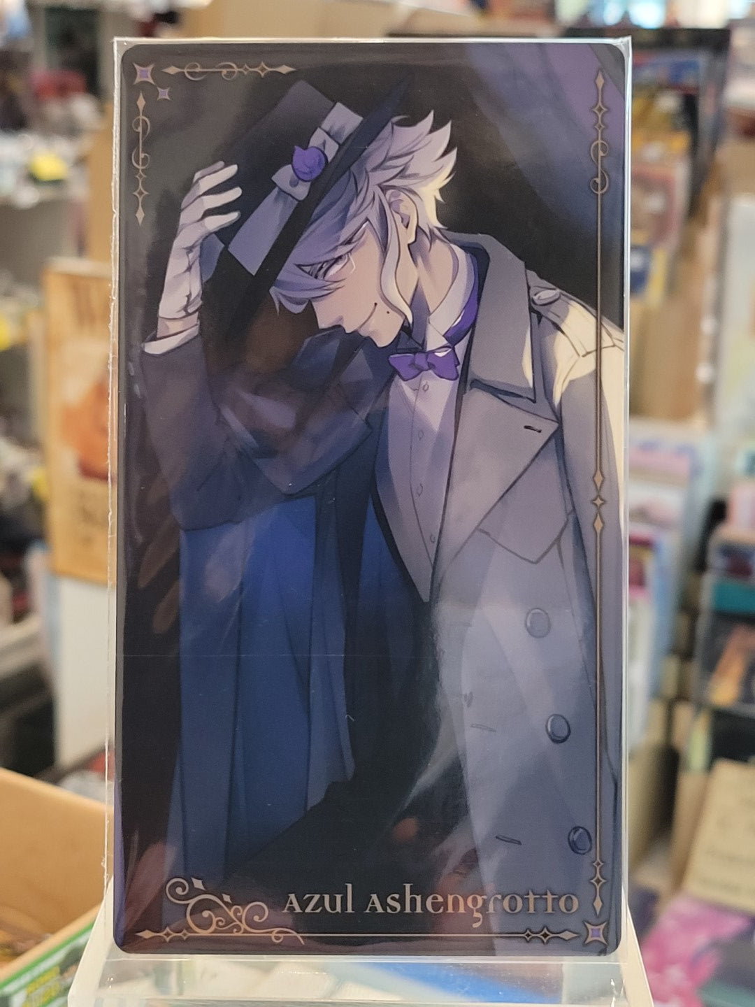 Twisted Wonderland Azul Ashengrotto große Sammelkarte