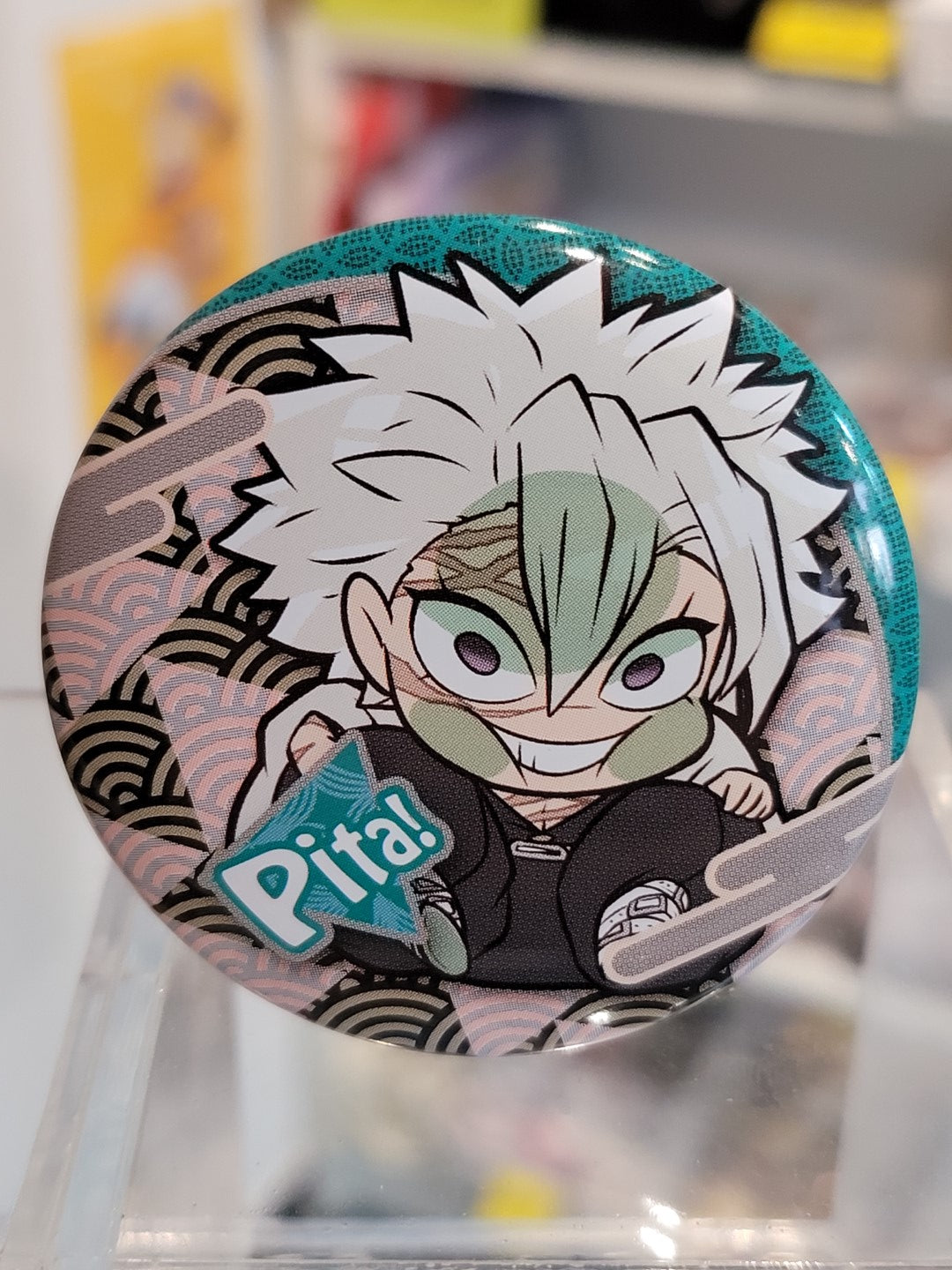 Demon Slayer Sanemi Button