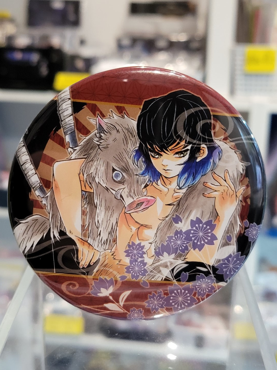 Demon Slayer Inosuke Button
