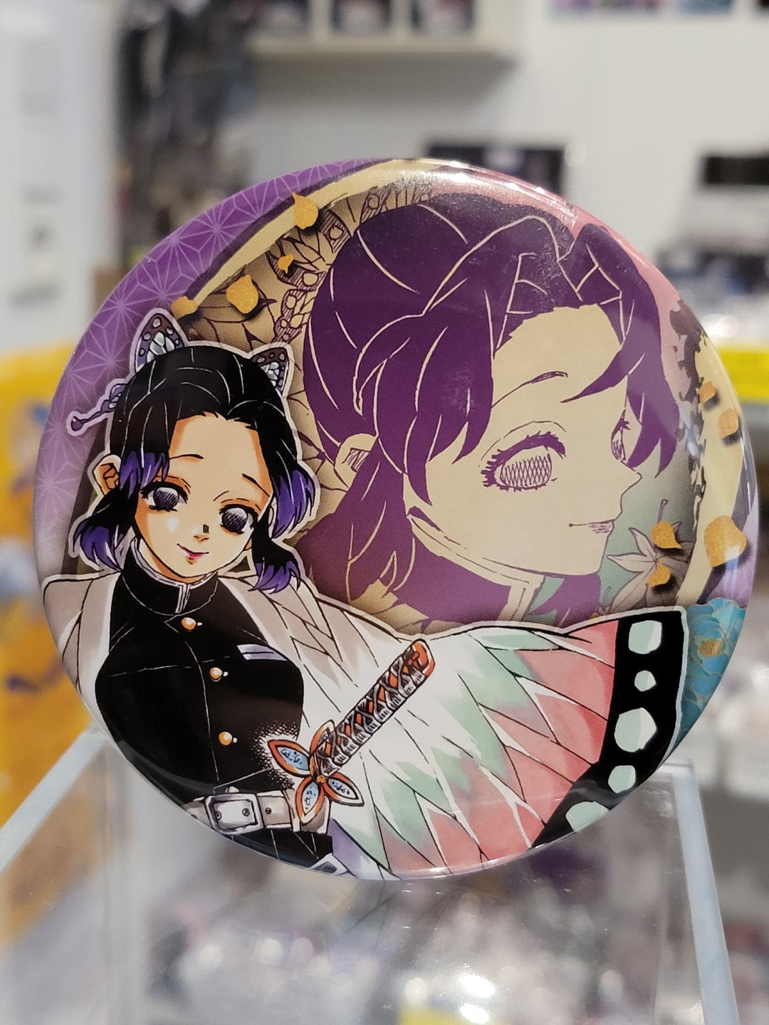 Demon Slayer Shinobu Button