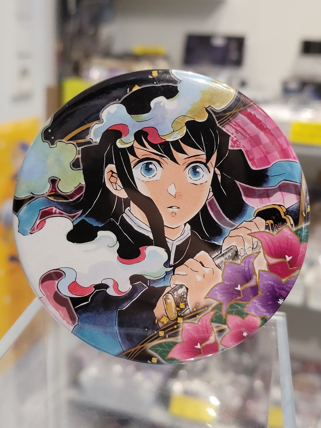 Demon Slayer Muichiro Button