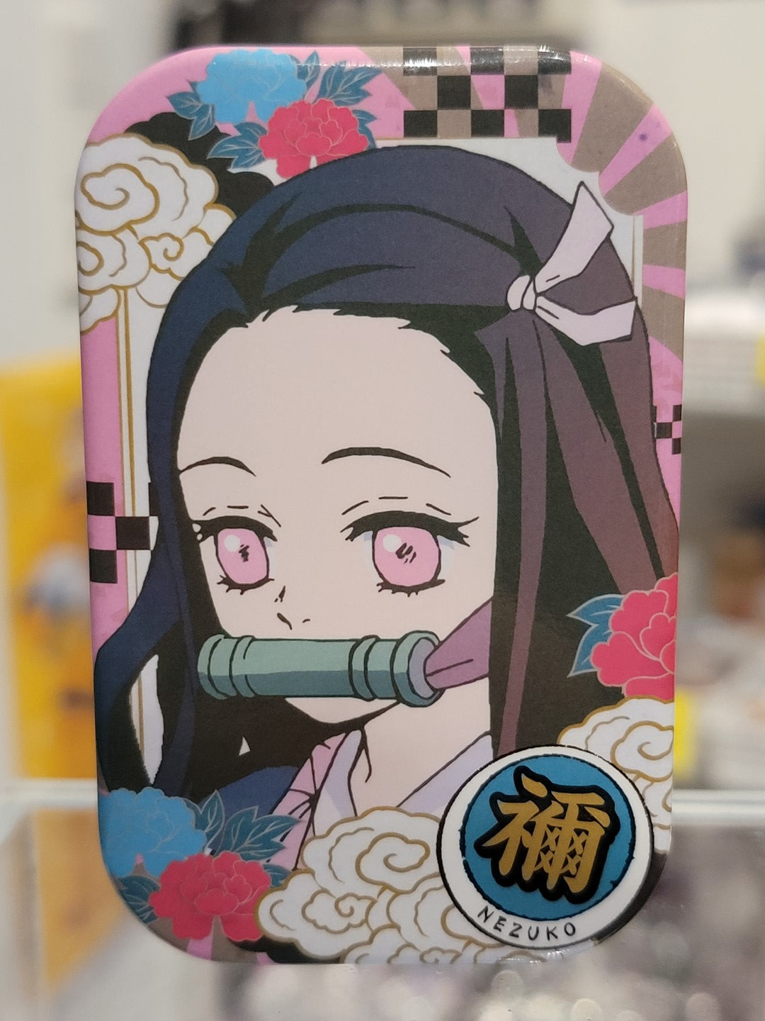 Demon Slayer Nezuko Button