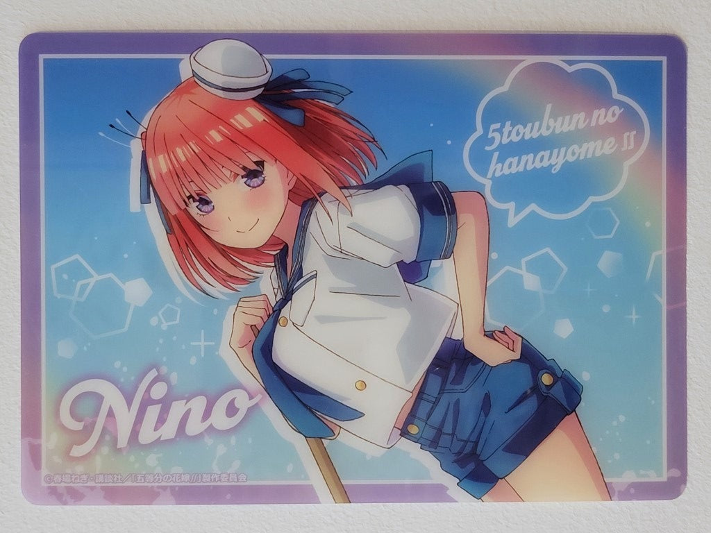 The Quintessential Quintuplets Nino PVC Poster