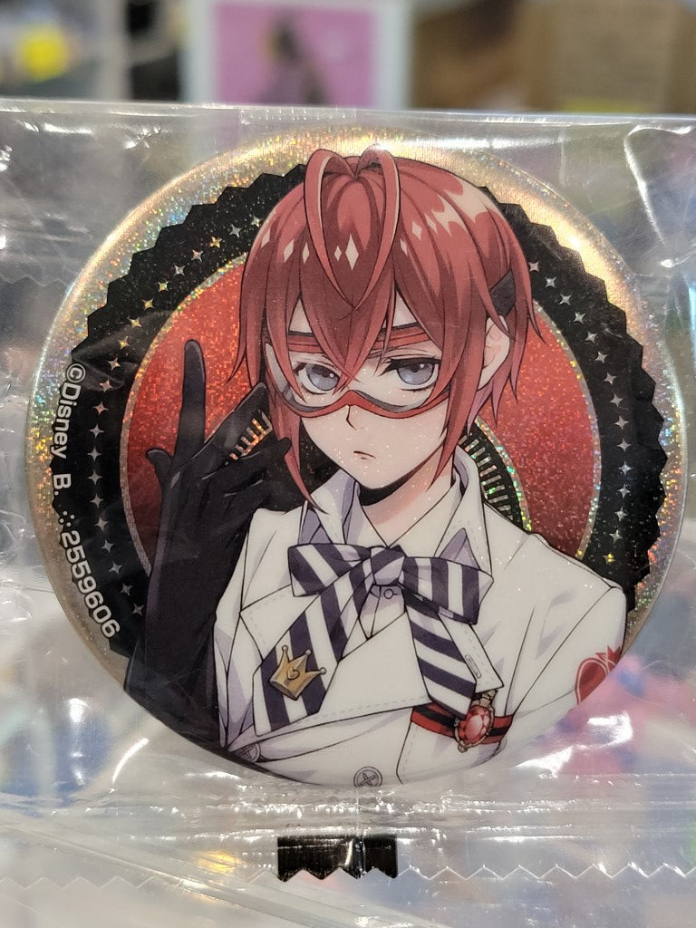 Twisted Wonderland Riddle Rosehearts Button