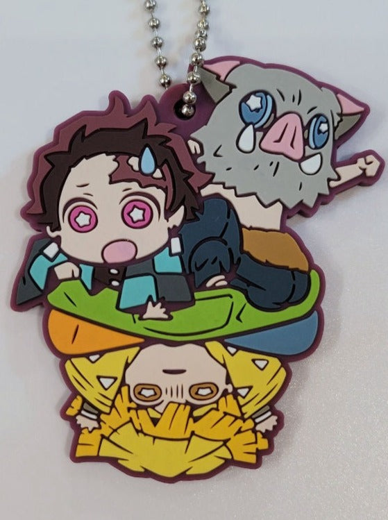 Demon Slayer Tanjiro & Inosuke & Zenitsu Anhänger
