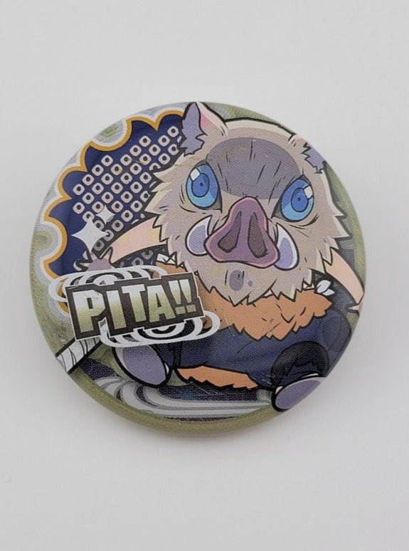 Demon Slayer Inosuke Button