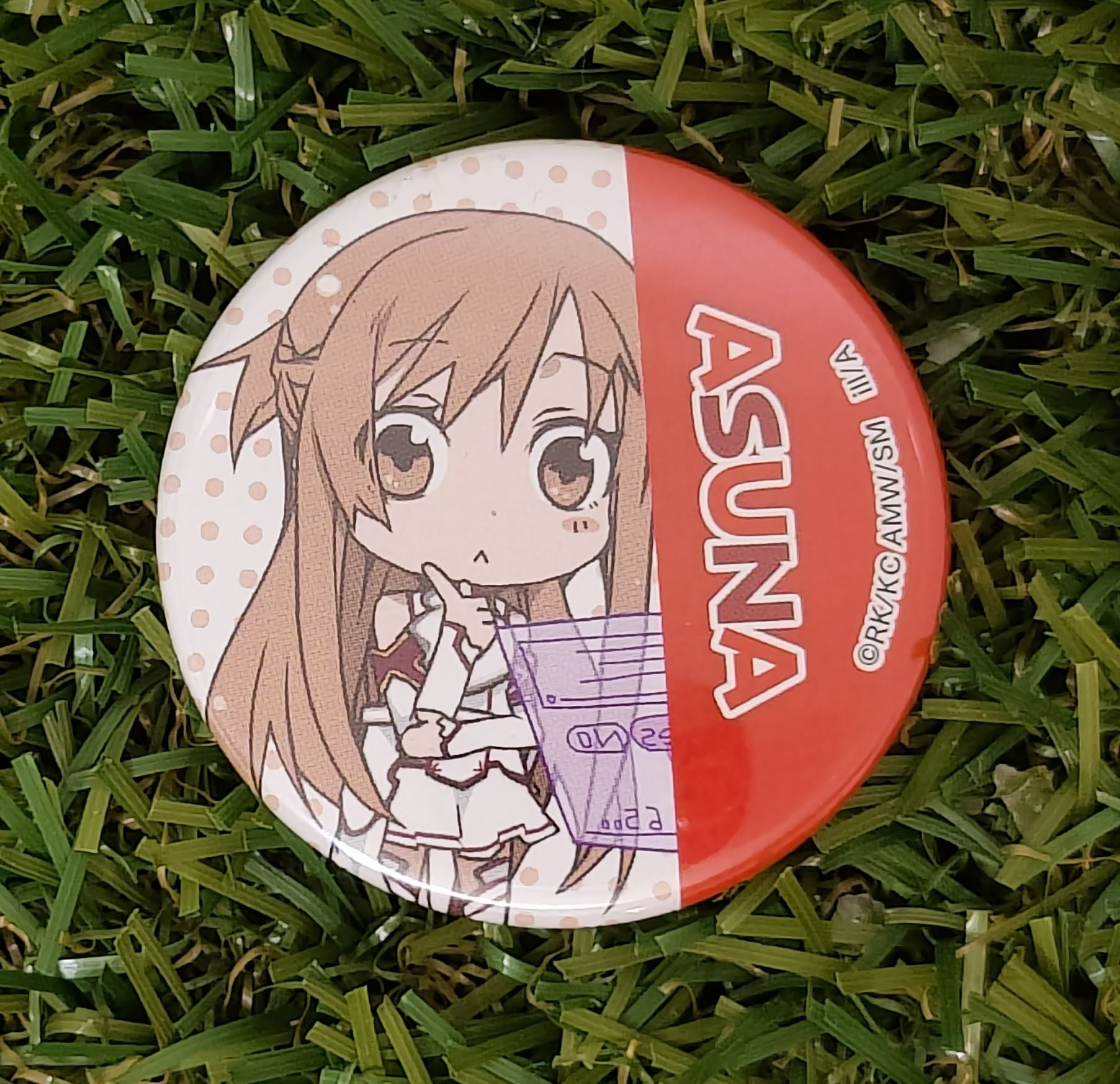 Sword Art Online Asuna Button Nippon4U