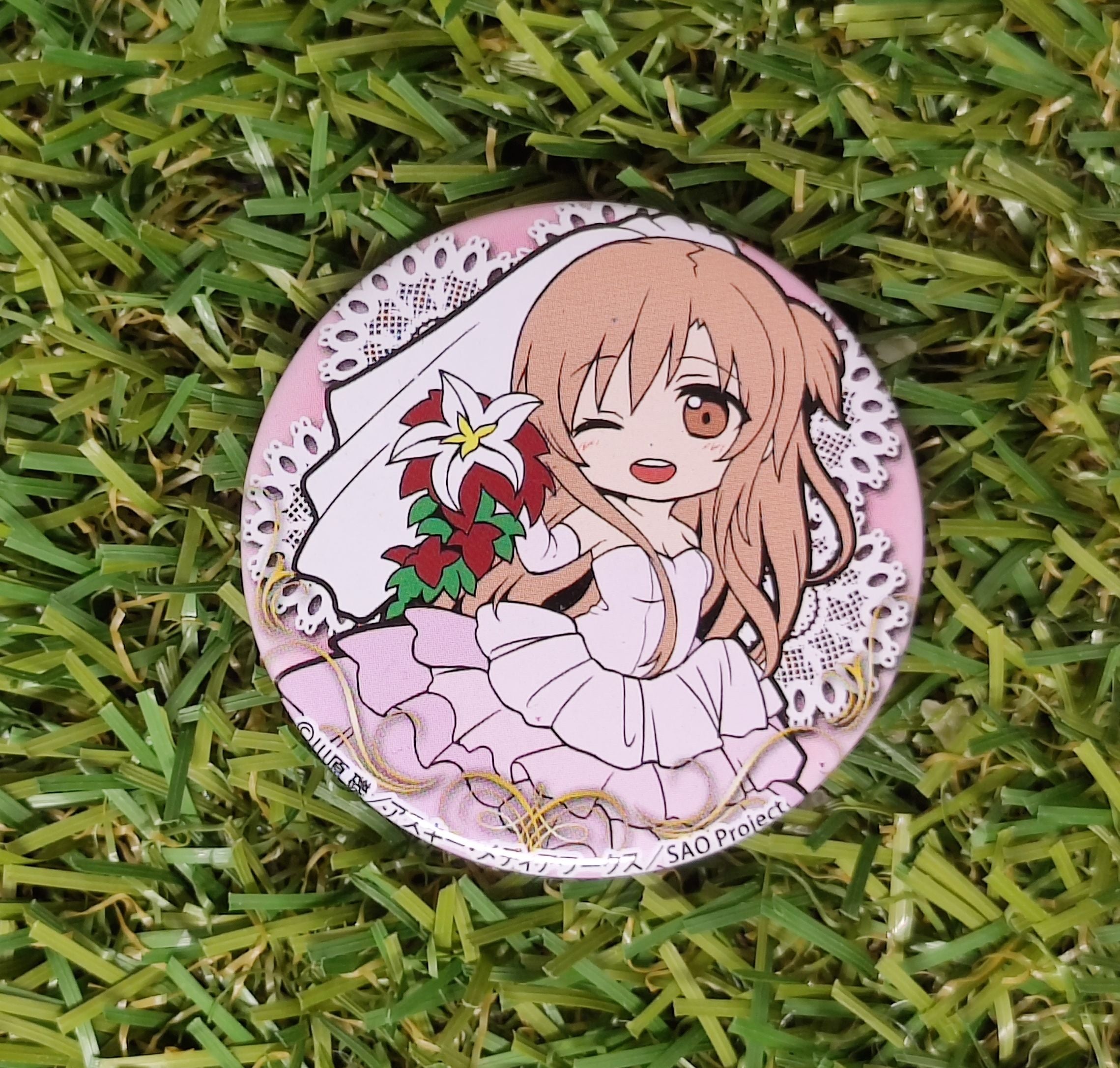 Sword Art Online Asuna Button Nippon4U