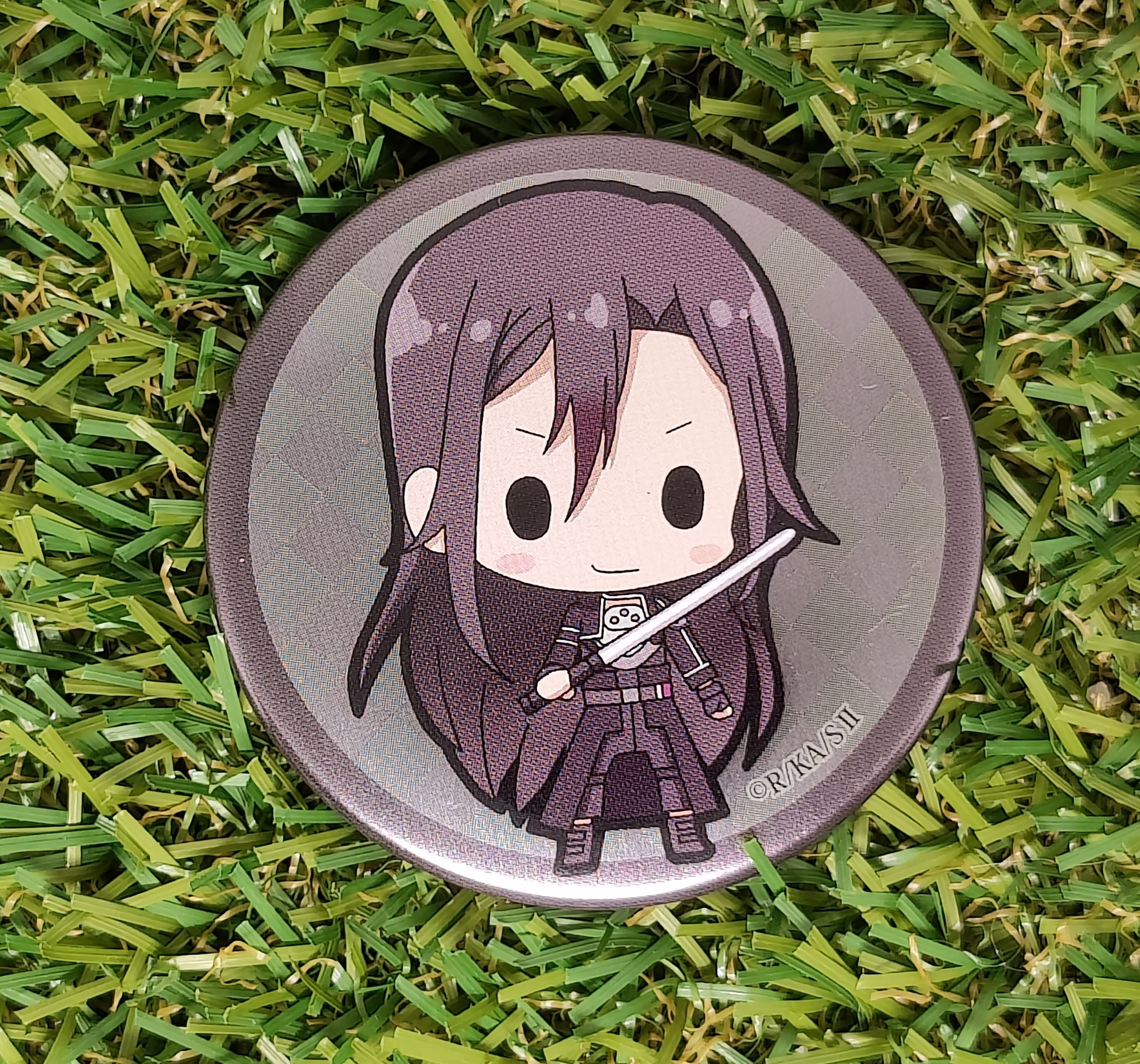 Sword Art Online Chibi Kirito Button Nippon4U