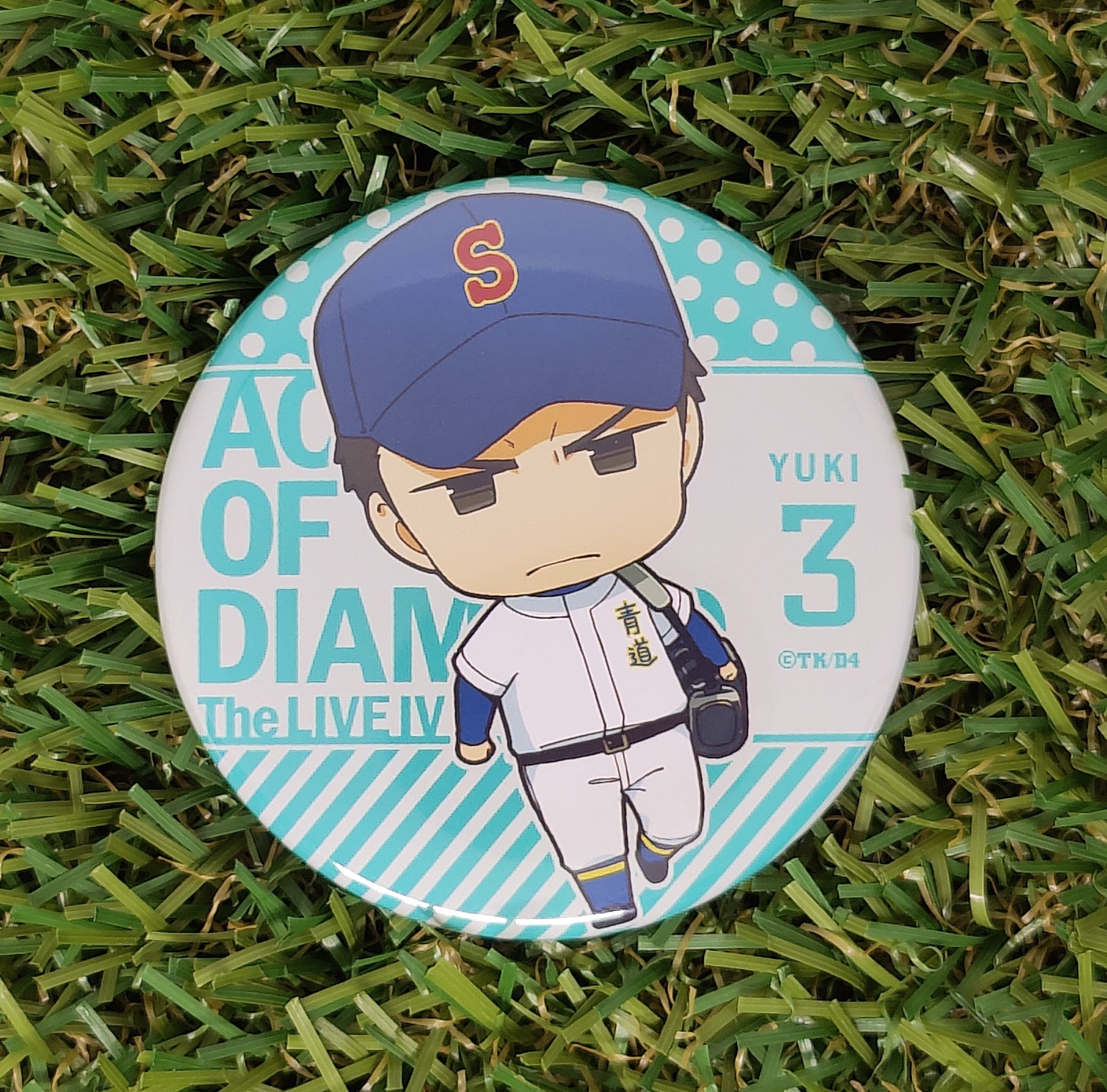 Ace of Diamond Yūki Tetsuya Button Nippon4U