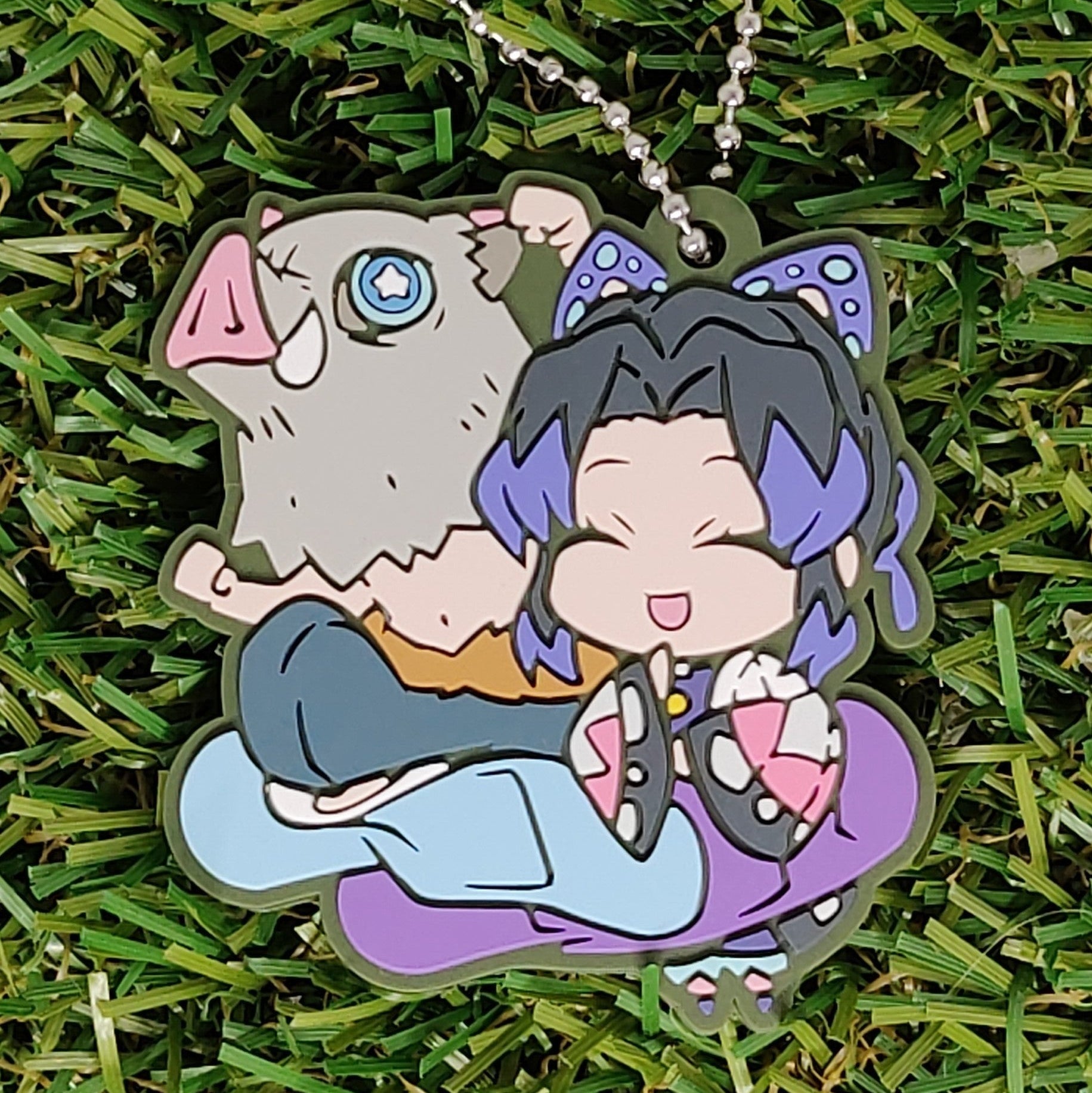 Demon Slayer Inosuke & Shinobu Anhänger Nippon4U