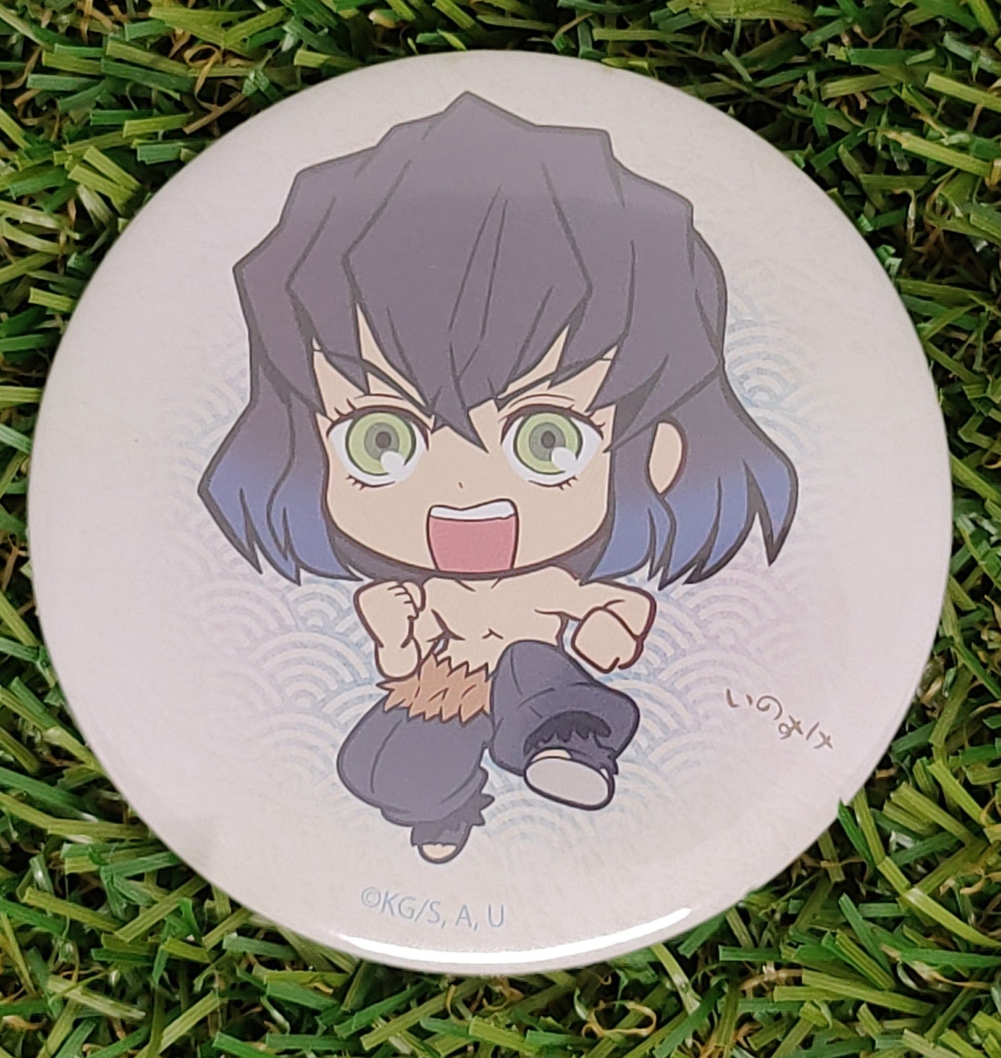Demon Slayer Inosuke Button Nippon4U