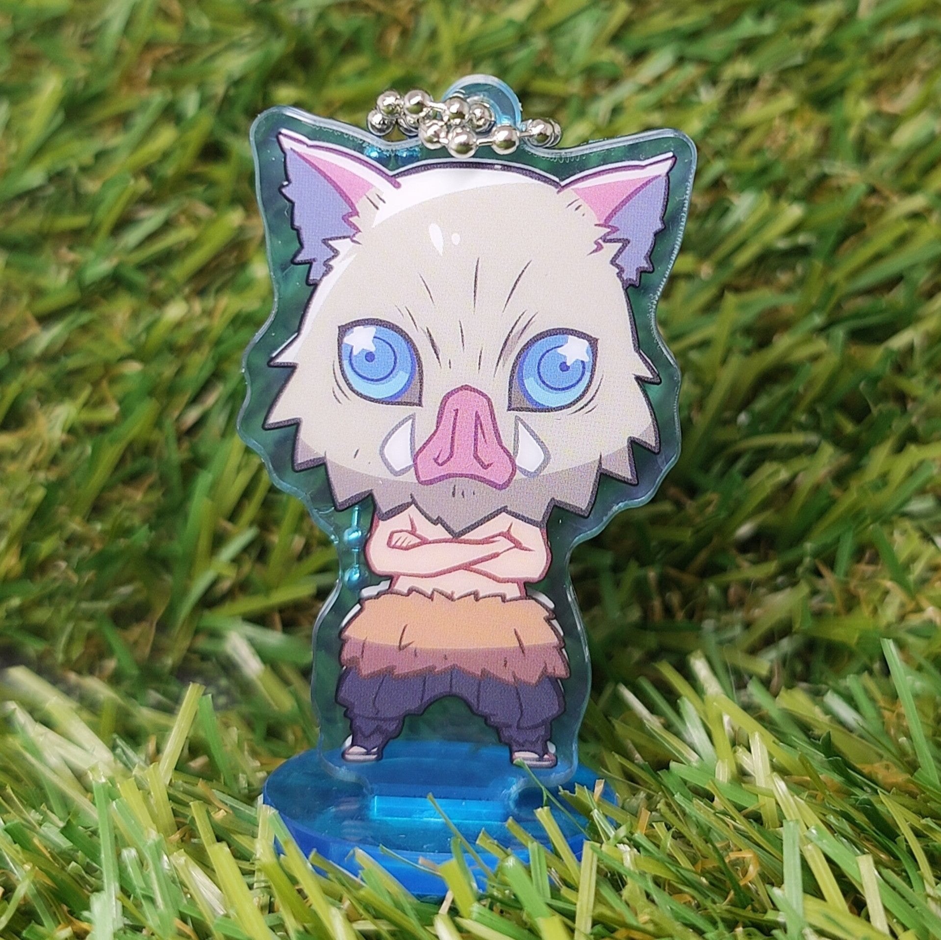 Demon Slayer Inosuke Anhänger/Aufsteller Nippon4U