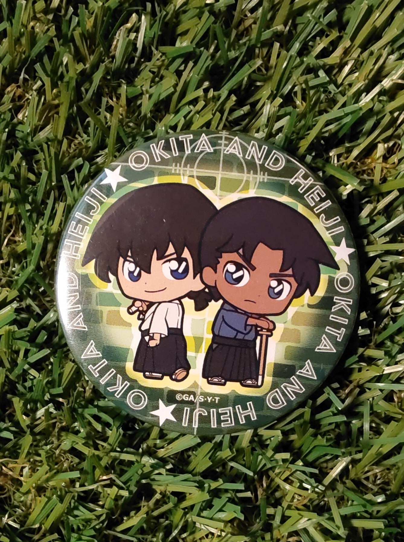 Detektiv Conan Okita & Heiji Button Nippon4U