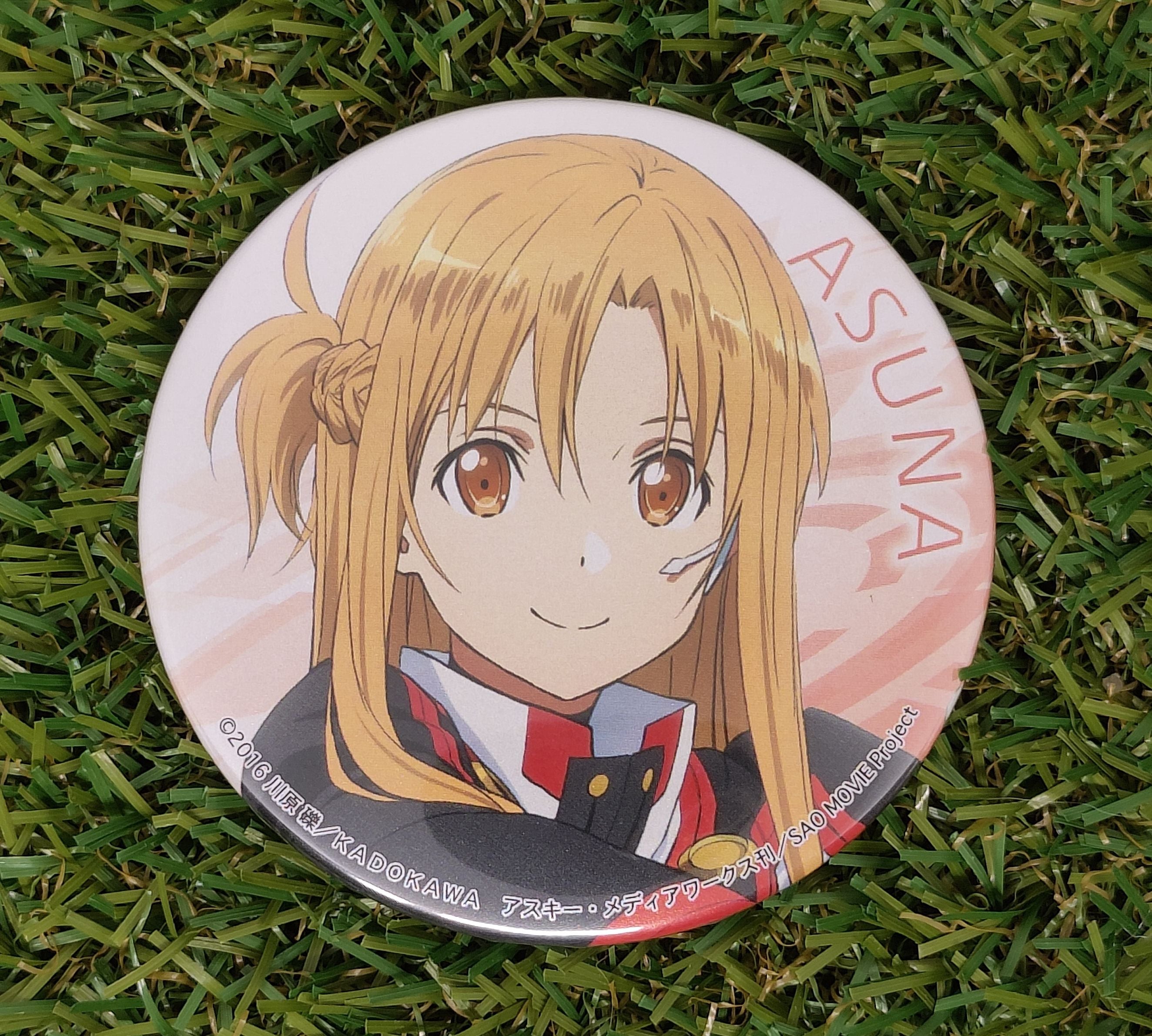 Sword Art Online Asuna Button Nippon4U