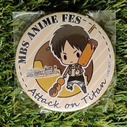 Attack on Titan Eren Button