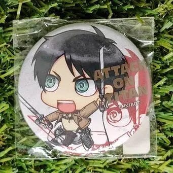 Attack on Titan Eren Button
