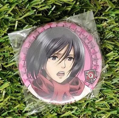 Attack on Titan Mikasa Button