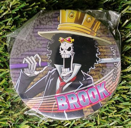 One Piece Brook Button Nippon4U