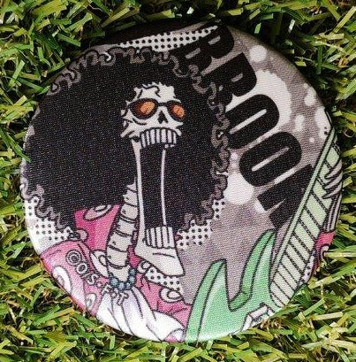 One Piece Brook Button mit Stoffüberzug Nippon4U